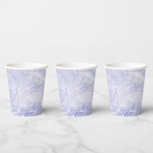 Paper Cups (236 ml) - Paint Pattern Papieren Bekers (Multi)