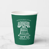 Paper Cups - Forest Green Papieren Bekers (Voorkant)