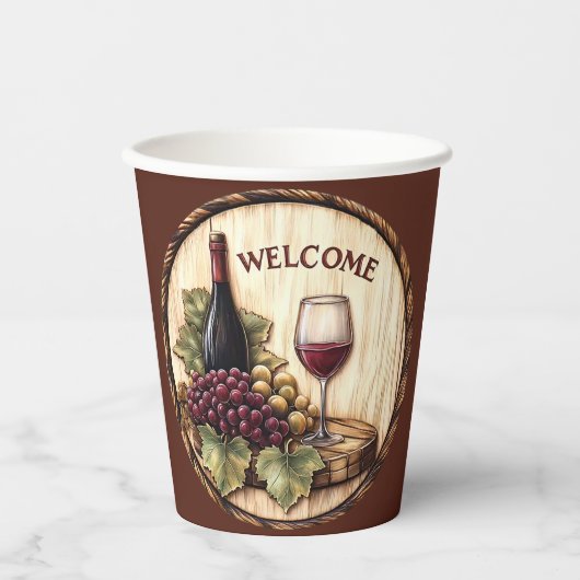  Paper Cups Papieren Bekers (Voorkant)