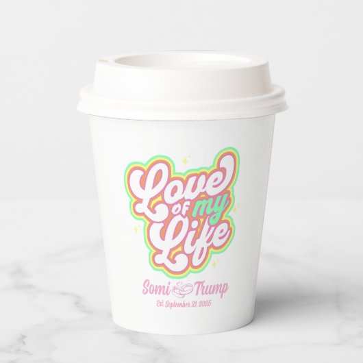 Paper Cups Papieren Bekers (Achterkant)