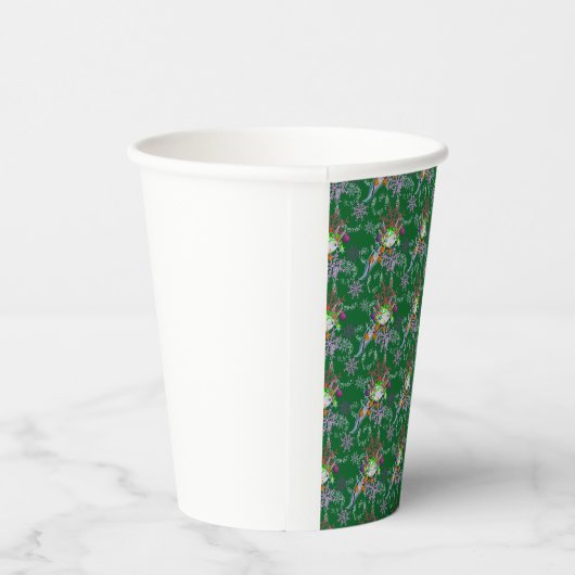 Paper cups with axolotl papieren bekers (Rechts)