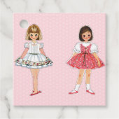Paper Doll Party voor Labels (Voorkant)