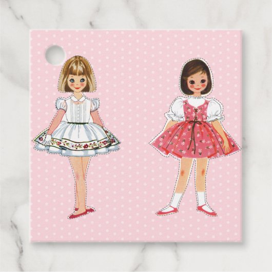 Paper Doll Party voor Labels (Voorkant)