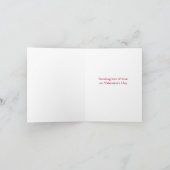 Paper Doll Valentijn Feestdagen Kaart (Binnen)