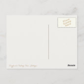 Paper Dolly Queen of the May Paper Doll Postcard Briefkaart (Achterkant)