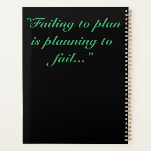 Paper Dragon Planner (Achterkant)