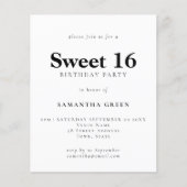 PAPER Eenvoudig elke kleur 16 dagen later uitgenod Flyer (Voorkant)