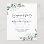 PAPER Eucalyptus Engagement Party Flyer (Voorkant)