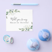 PAPER Eucalyptus Wil je mijn getuige zijn? Flyer (Enkel)