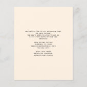 PAPER Floral Moving House Flyer (Achterkant)