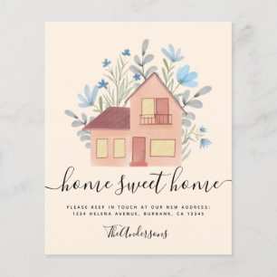 PAPER Floral Moving House Flyer