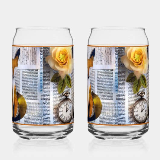 Paper Fox Soda Glass Blikvorm Glas (Rechts)