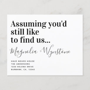 PAPER Funny Moving House kondiging Flyer