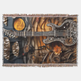 Paper-Geode Guitar Scape Deken