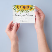 PAPER Home Sweet Home Moving Announge Flyer (Hand)