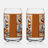Paper Horse Soda Glass Blikvorm Glas (Rechts)