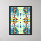 PAPER LANTERNS Kussen Canvas Afdruk (Voorkant)