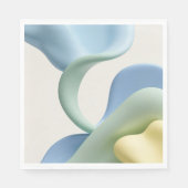 Paper luncheon napkin in stylish graphic servet (Voorkant)