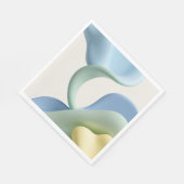 Paper luncheon napkin in stylish graphic servet (Hoek)