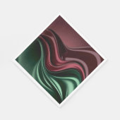 Paper luncheon napkin in stylish graphic servet (Hoek)