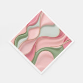 Paper luncheon napkin in stylish graphic servet (Hoek)