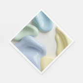 Paper luncheon napkin in stylish graphic servet (Hoek)