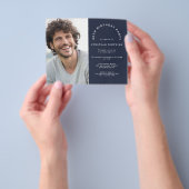 PAPER Mannelijke Fotomarine 30e verjaardag van de  Flyer (Hand)