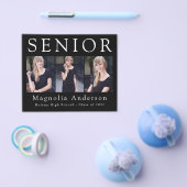 PAPER-minimalistisch hooggeplaatst vier-fotoberich Flyer (Enkel)