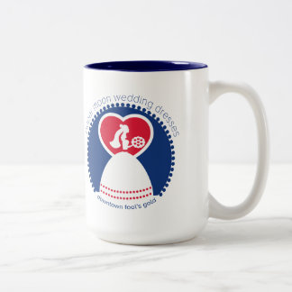 Paper Moon Wedding Boutique Mok-Fool's Gold Tweekleurige Koffiemok