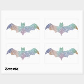 Paper Mosaic Bat Sticker (Vel)