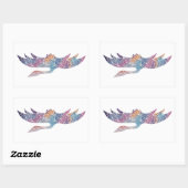 Paper Mosaic Crane Sticker (Vel)