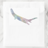 Paper Mosaic River Otter Sticker (Tas)