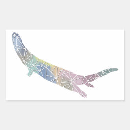 Paper Mosaic River Otter Sticker