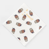 Paper Napkin "chocolate mousse" Serviette Servet (Hoek)