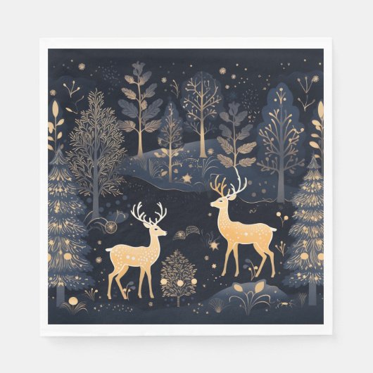 Paper Napkin- Christmas Tableware Servet (Voorkant)