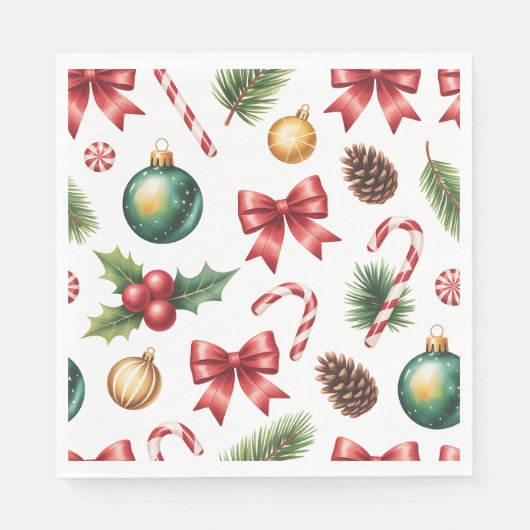 Paper Napkin-Christmas Tableware Servet (Voorkant)