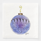 Paper Napkin - Peace on Earth Ornament Servet (Voorkant)