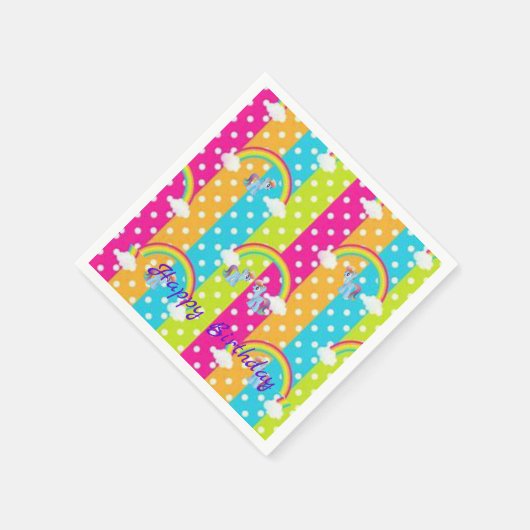 Paper Napkins Birthday Servet (Hoek)