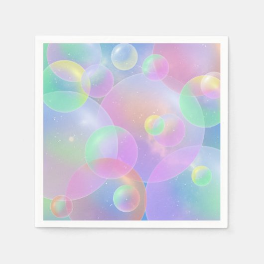 Paper napkins bubble design servet (Voorkant)