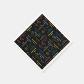 Paper Napkins February, 9 Birthday Servet (Hoek)