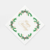 Paper Napkins – Holiday Party Table Décor Servet (Hoek)