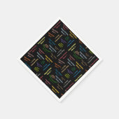 Paper Napkins March, 7 verjaardag Servet (Hoek)