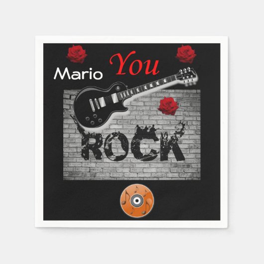 Paper Napkins Mario Servet (Voorkant)