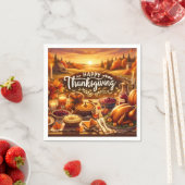 Paper napkins servet (Insitu)