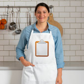 Paper On A Clipboard Standaard Schort