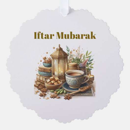 Paper Ornament- Scalloped Paper Ornaments Ornament Kaart (Voorkant)