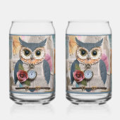 Paper Owl Soda Glass Blikvorm Glas (Voorkant)