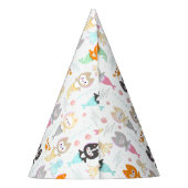 Paper Party Petten voor een nautische thema verjaa Feesthoedjes (Achterkant)