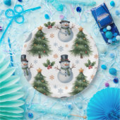 Paper Plate-Christmas Tableware Papieren Bordje (Feest)