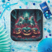Paper Plate Dark Art Serie 14 Papieren Bordje (Feest)